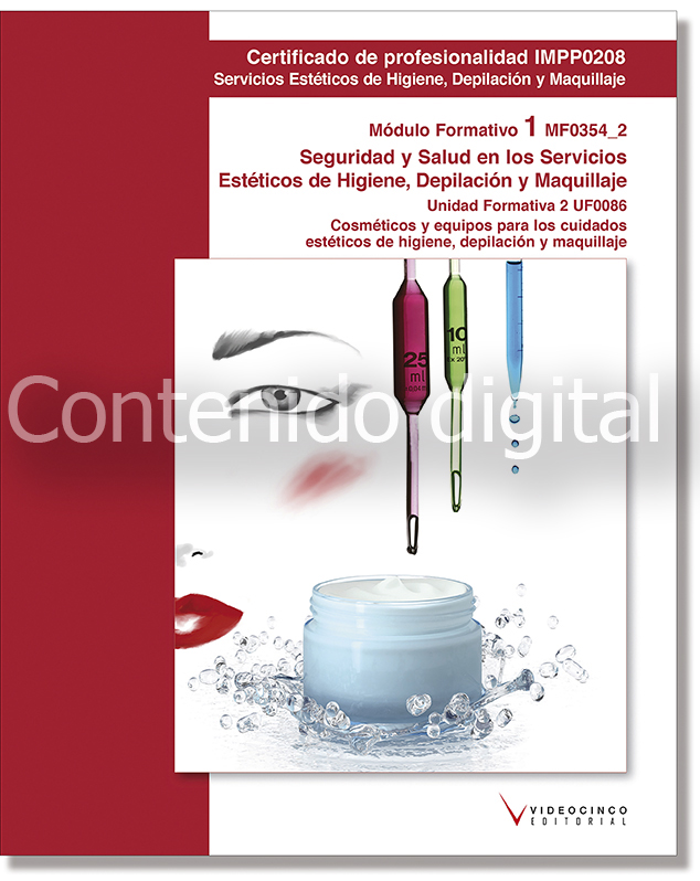UF0086 . Cosméticos y equipos para cuida