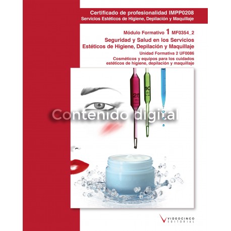 UF0086 . Cosméticos y equipos para cuida