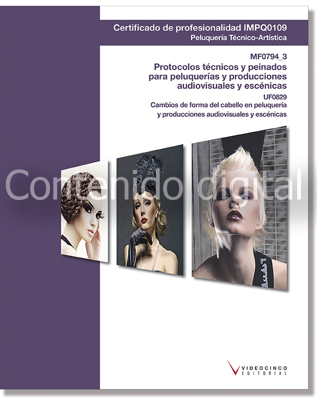 UF0829 . Cambios de forma del cabello en