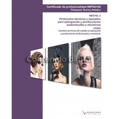 UF0829 . Cambios de forma del cabello en